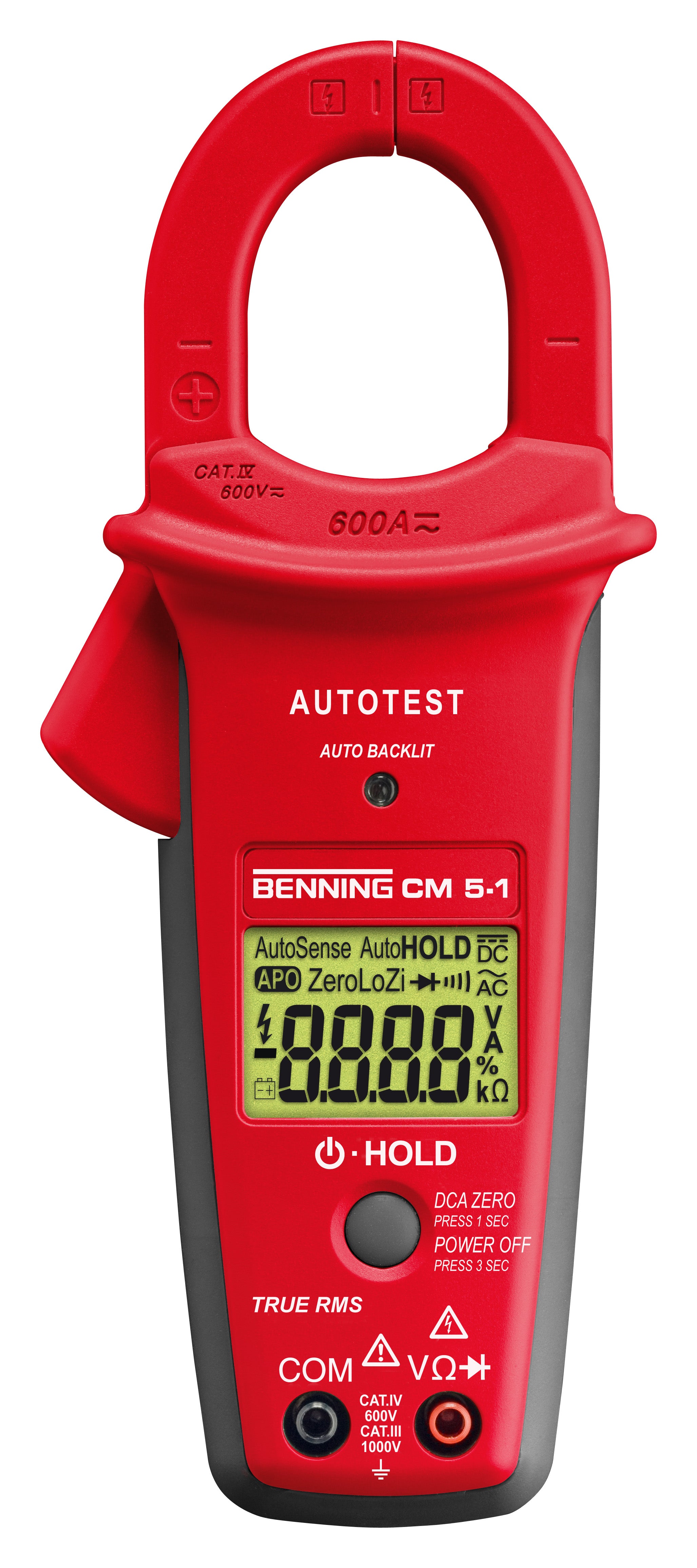 BENNING 044066 Klešťový měřicí přístroj BENNING CM 5-1 BENNING 044066 Klešťový měřicí přístroj BENNING CM 5-1